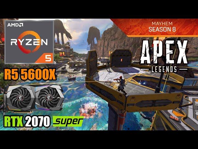 Apex Legends - RTX 2070 Super + R5 5600X - 1080p, 1440p & 4K - High & Low Settings - Season 8