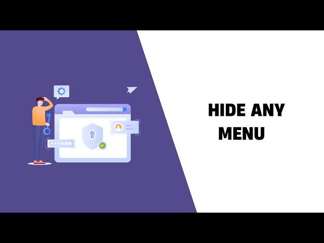 Hide Any Menu Odoo