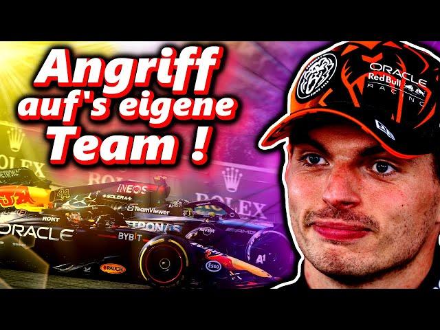 Was war das bitte, Max Verstappen !?