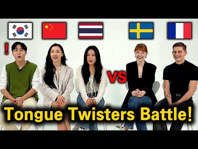 Eastern VS Western Tongue Twisters Challenge!!