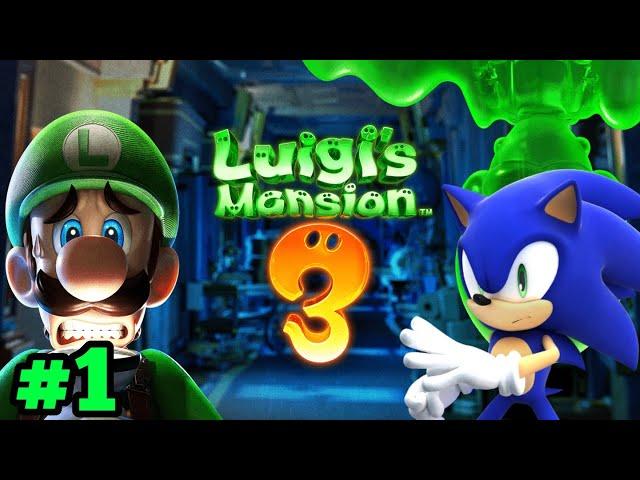 Sonic Plays Luigi's Mansion 3 [Part 1]