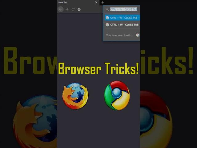 Quick browser tips #shorts