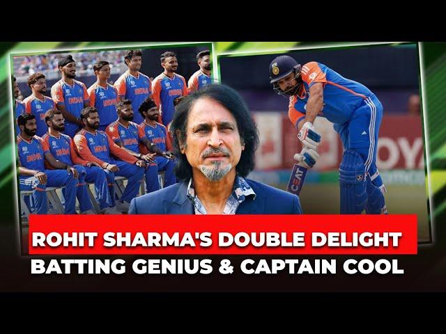 Rohit Sharma's Double Delight | Batting Genius & Captain Cool | Ramiz Speaks