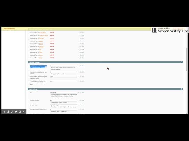 Magento Amazon extension - import Amazon reviews to Magento