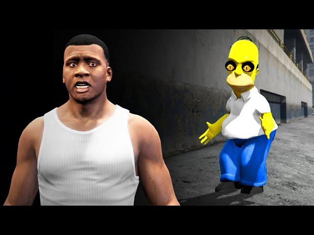 HOMER.EXE verfolgt mich in GTA 5!!