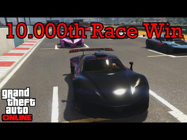 My 10.000th Race Win - GTA 5 Stunt Races