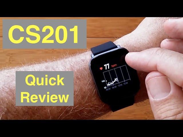 ELIRIN CS201 5ATM Waterproof Swimmer’s Apple Watch Shaped Smartwatch: Quick Overview