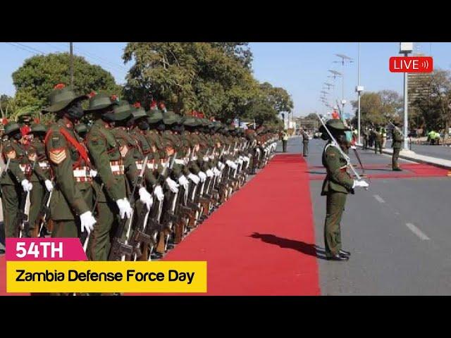 President LUNGU officiates at the 45th Zambia Defence Force Day - 13/06/2021