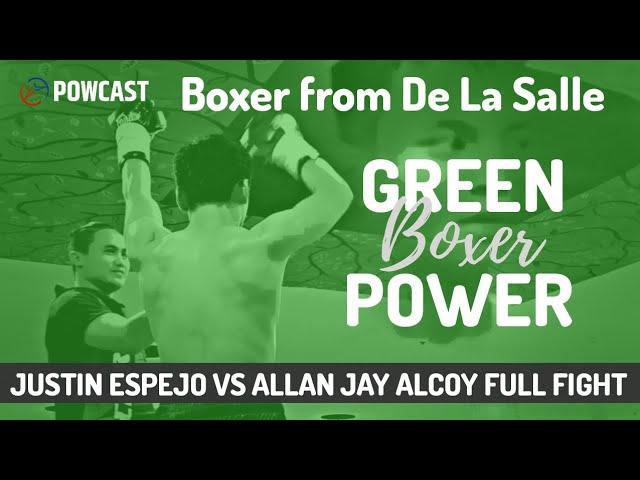 Boxing Hindi Lang Pang Mahirap | Justin Espejo vs Allan Jay Alcoy Full Boxing Fight | Elorde Boxing