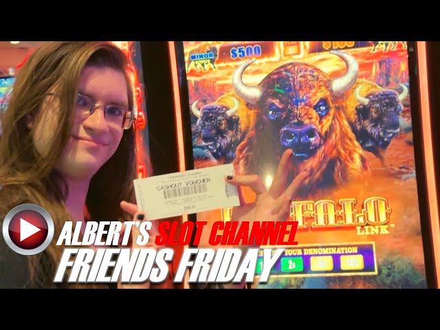 LET’S DOUBLE THIS HUNDY! TEAM UP W/ RAMONA! ALBERT’S SLOT FRIENDS FRIDAY!  Vegas Slot Machine Play