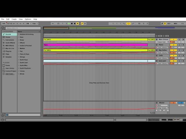 Orchestral Score  ( Ableton Template )