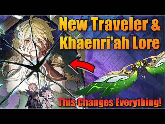 New Abyss Sibling (Traveler) Khaenri'ah & Dainsleif Lore Explained! Genshin Impact 5.2 Lore & Theory