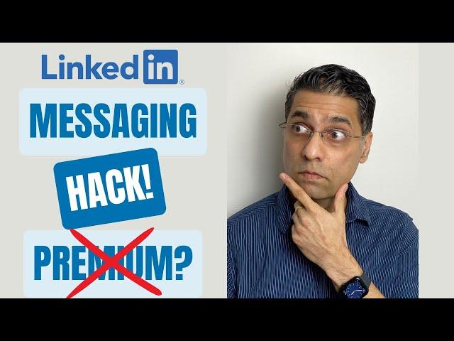 LinkedIn Messaging Hack - Message WITHOUT LinkedIn Premium?!