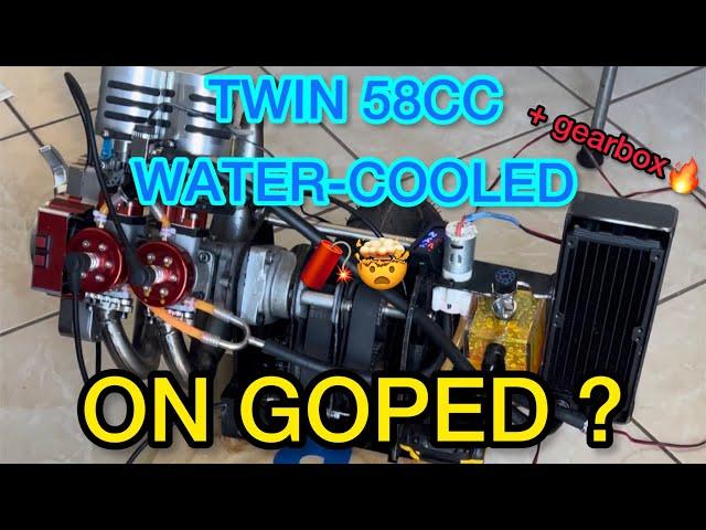 Goped twin motor