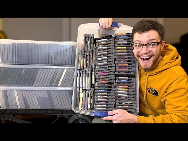 I Bought 4 Bins of Nintendo Games - Will I Profit?