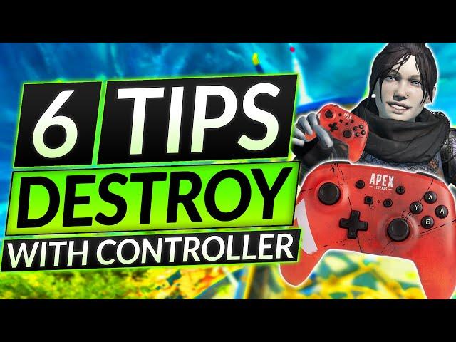 6 BEST TIPS for ALL Controller Players - EVERYONE Gets This WRONG  - Apex Legends Guide