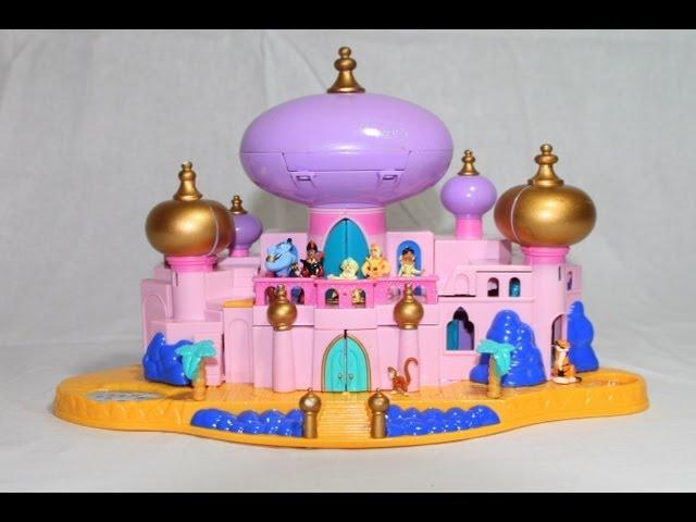 Toy Review Disney Jasmine's Royal Palace Aladdin's Castle Polly Pocket