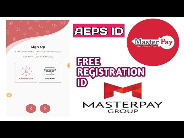 Masterpay free distributor registration | master pay Aadhaar ATM service