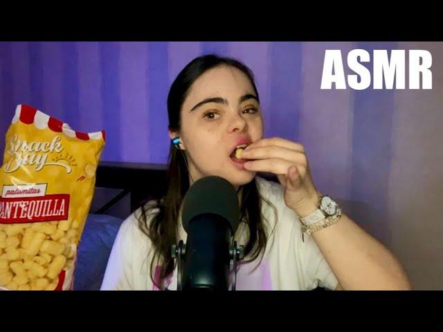 ASMR comiendo snacks // mouth sounds 