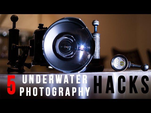 5 Underwater Photo HACKS in 120 SECONDS!!