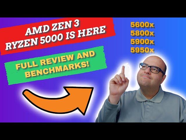 AMD Zen 3 Ryzen 5600x, 5800x, 5900x, 5950x REVIEW AND BENCHMARKS