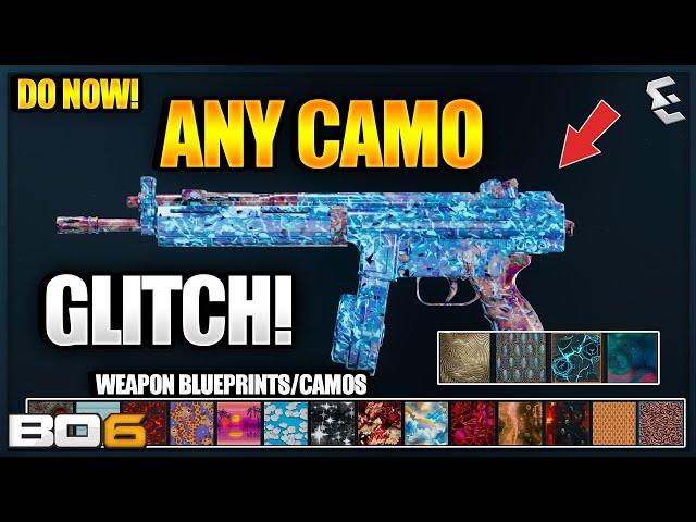 *NEW* SOLO ANY CAMO SWAP GLITCH in Black Ops 6! (DO NOW!) MW3 CAMOS on BO6 +MORE!  -BO6 GLITCH