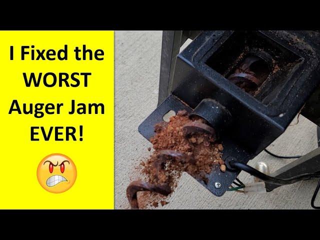 Massive Traeger Auger Jam Repaired