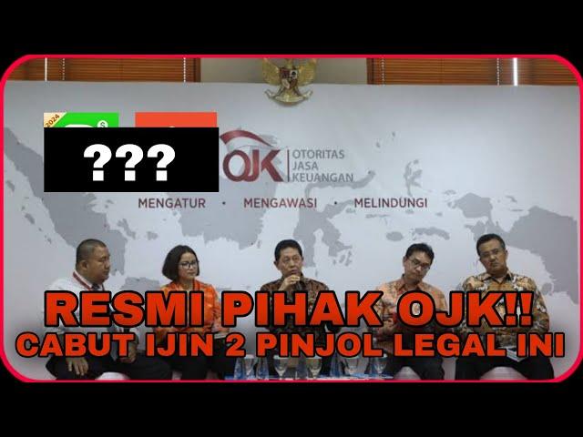 MAMPUS!! 2 RAKSASS PINJOL LEGAL INI DI CABUT IJINNYA OLEH OJK - GALBAY PINJOL LEGAL 2024