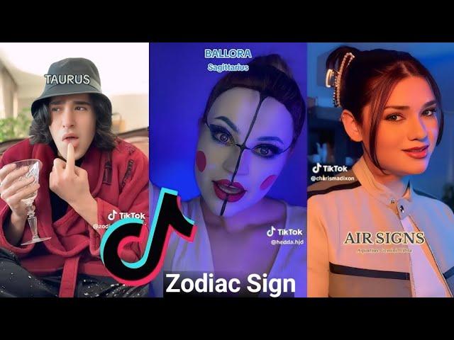 Zodiac Signs TikTok Compilation #zodiacsign  #zodiac