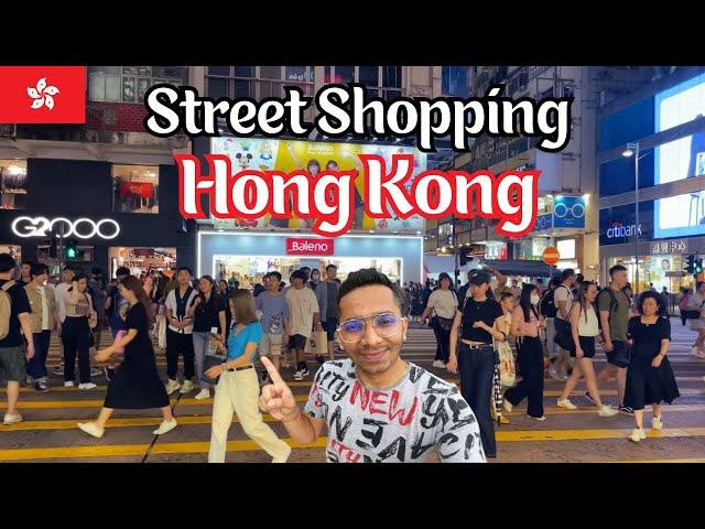 Shopping in Mong Kok Market Hong Kong | Hong Kong Street Shopping | Indian in Hongkong