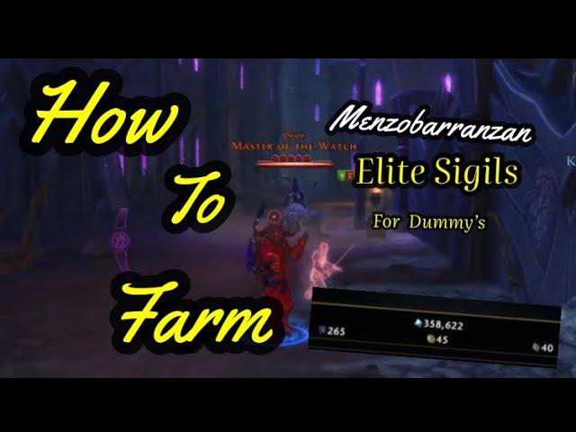Neverwinter Menzoberranzan Elite Sigil Farm Guide For Dummies