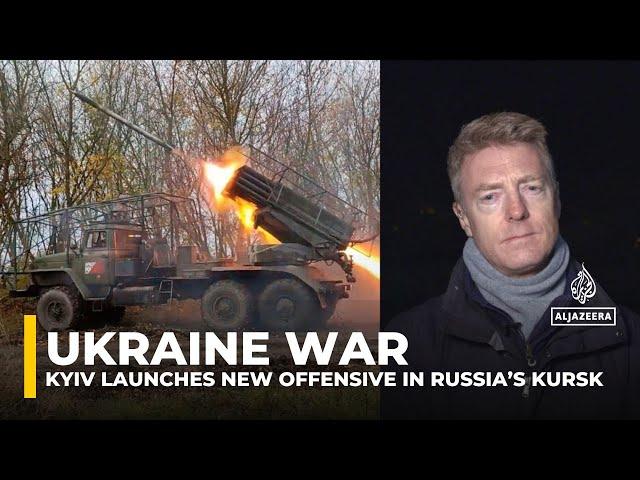 Ukraine launches new offensive in Russia’s Kursk as war casualties mount