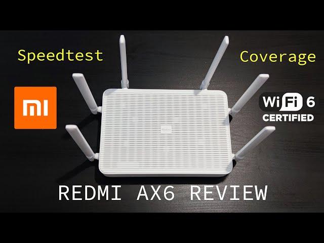 Redmi AX6 Review - Setup and WiFi 6 speed tests