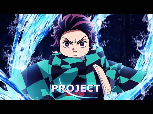 Becoming Tanjiro Kamado in NEW Demon Slayer Roblox Game - Project Slayers