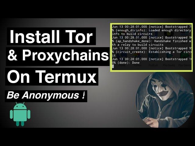 How to install and setup Tor and proxychains in Termux | Be anonymous