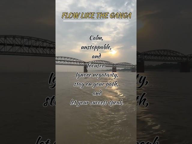 Flow like the Ganga—unstoppable, focused, and destined for greatness! #music #besttravelmusic