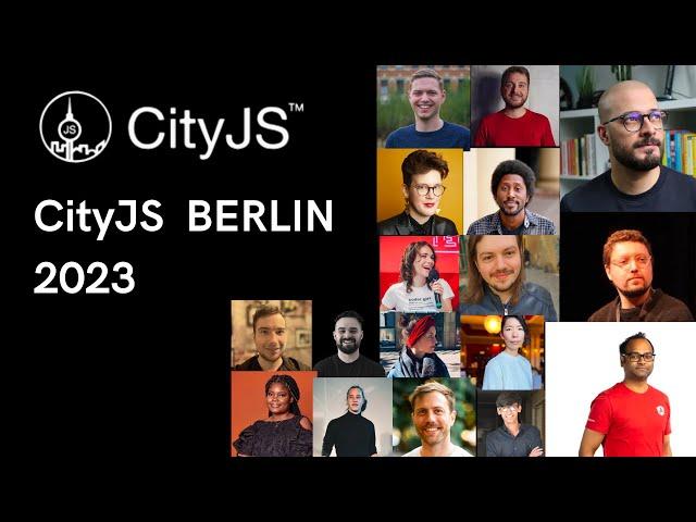 CITYJS BERLIN 2023 - MAIN STAGE