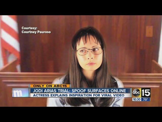 JODI ARIAS TRIAL SPOOF SURFACES ONLINE