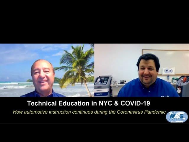 MACS Live Chat (Clem Drummond and Steve Schaeber discuss Automotive Education in NYC & COVID-19)