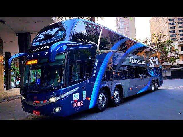 A Capital Nacional dos DDs. Ônibus de Luxo! Terminal turístico.