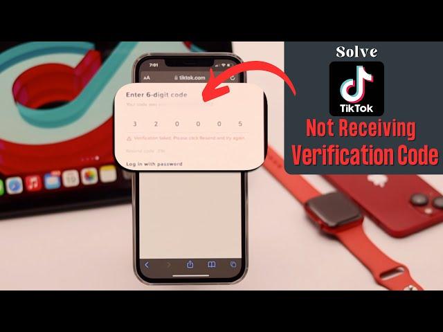 Fix TIKTOK OTP 6 Digit Code not Receiving/Working (Verification Failed Error)