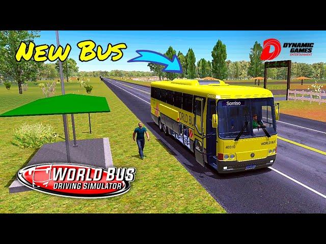 World Bus Driving Simulator - New Update | New Bus Gameplay