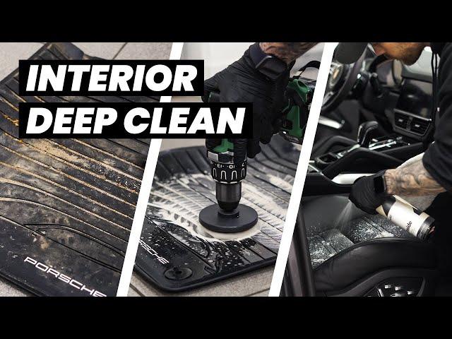 Interior Deep Clean Porsche Cayenne Turbo S - Auto Detailing