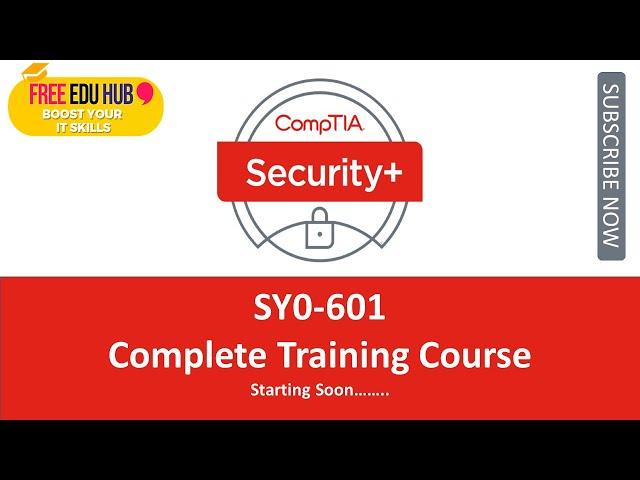 CompTIA Security+ SY0-601 | Training Course | Certification Training | Urdu | Hindi