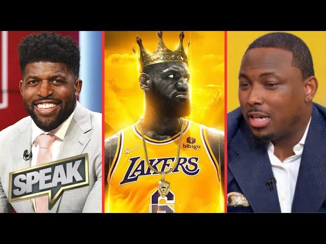 SPEAK FOR YOURSELF | "We'll bring another title to the Lakers!" - Acho on Lebron declares the truth
