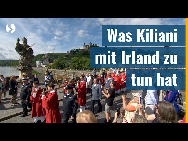 Jahrhundertealte Verbundenheit - Vertreter aus Irland zu Gast bei der Kiliani-Wallfahrtswoche