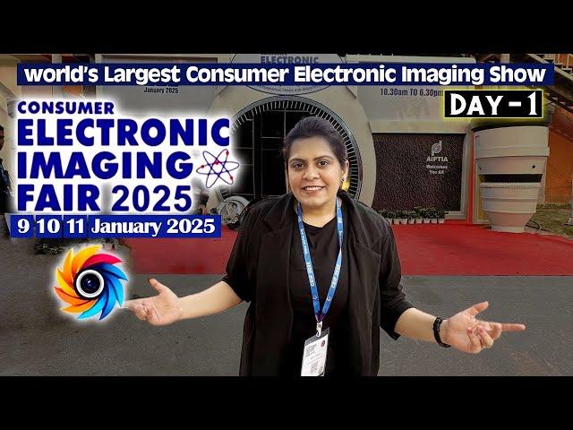 Worlds Leading Photo & Video Expo in Delhi | CEIF 2025 by AIPTIA | Day 1 VLOG in Hindi