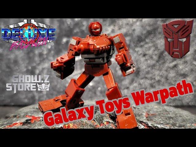 Now that's a small Tank? Galaxy Toys/MPH Studios Mini-02 Armored Wizard Video Review. (AKA Warpath)