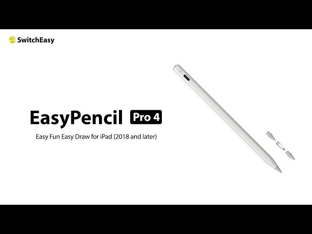 SwitchEasy EasyPencil Pro 4 Stylus with 4 multi-tips for iPad series | SwitchEasy |