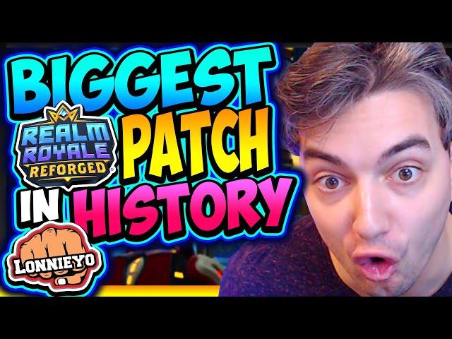 Exploring *THE BIGGEST* Realm Royale Patch in History